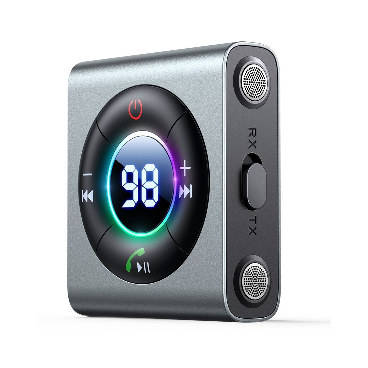 Joyroom Bluetooth AUX Sender (Sender/Empfänger) für Auto, TV grau (JR-CB2)