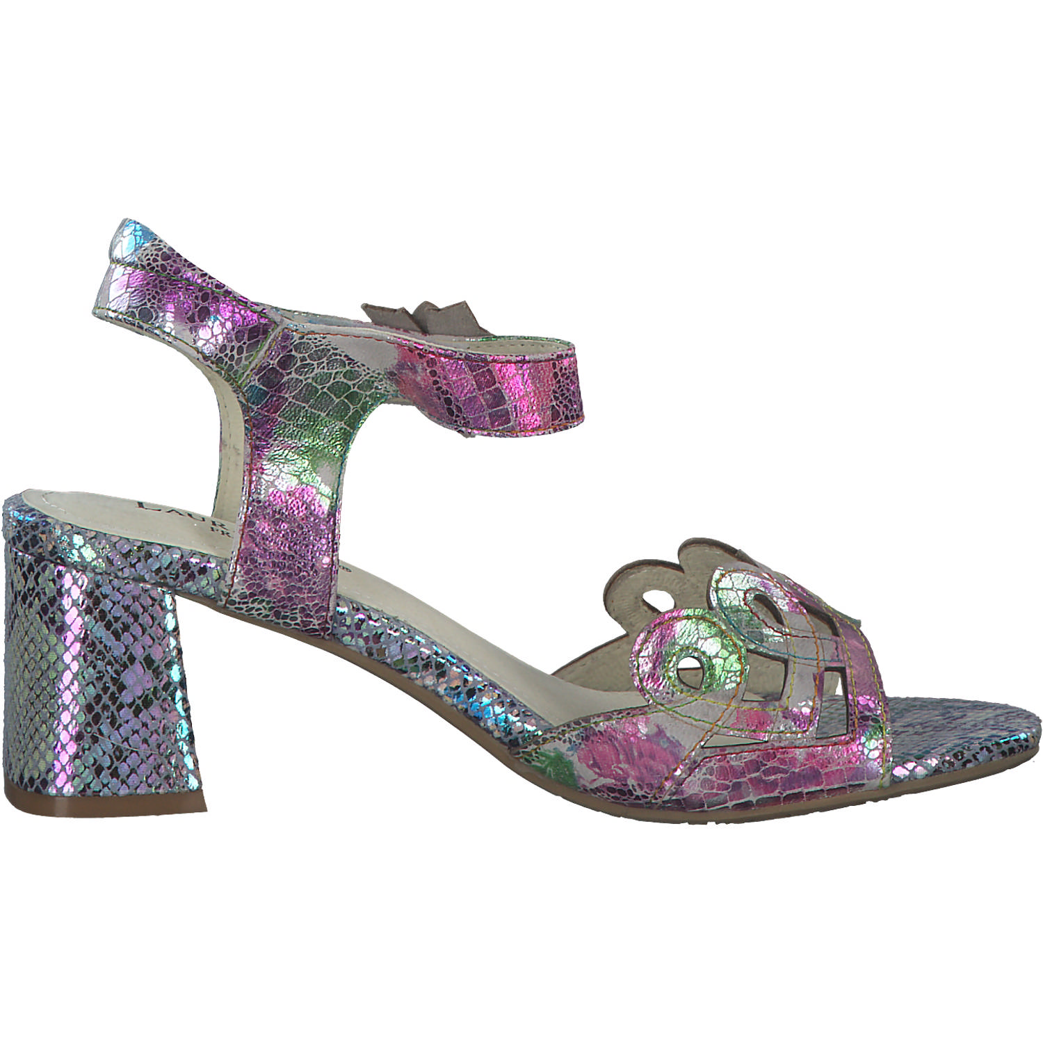 Laura Vita Jachino 10, Plateau-Sandaletten, Damen, blu