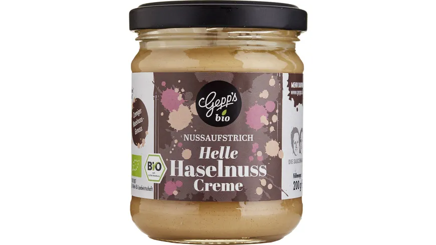 Gepp's Bio Helle Haselnuss Creme 200 g