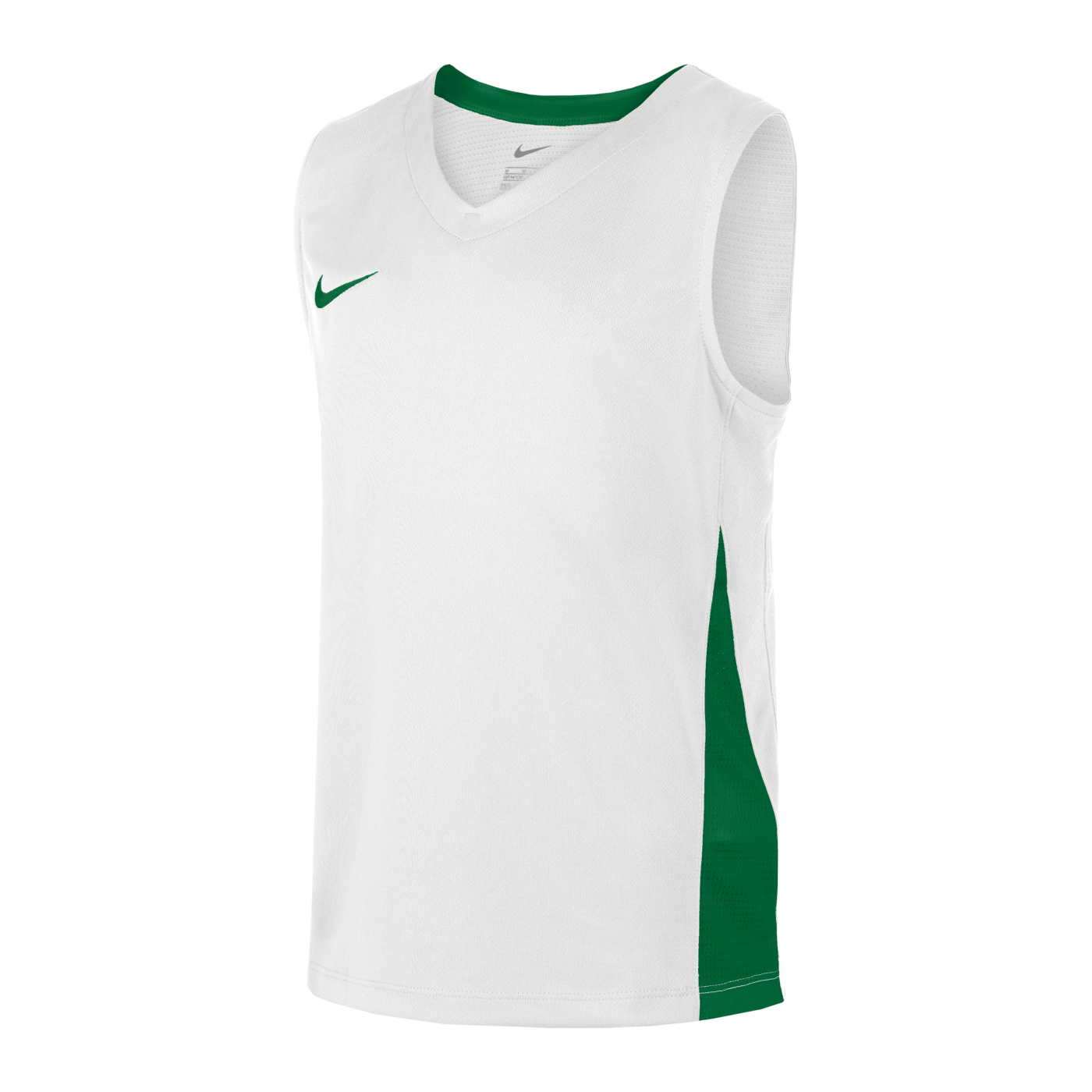 Nike Team Basketball Stock Trikot Weiss Grün F104