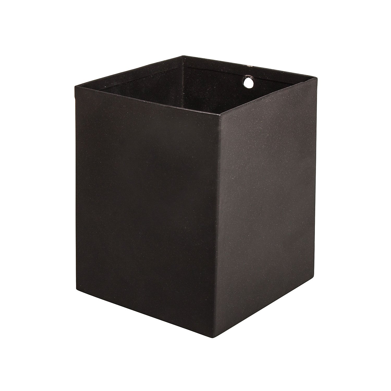 Metall-Utensilo, schwarz, 8 x 8 x 10 cm