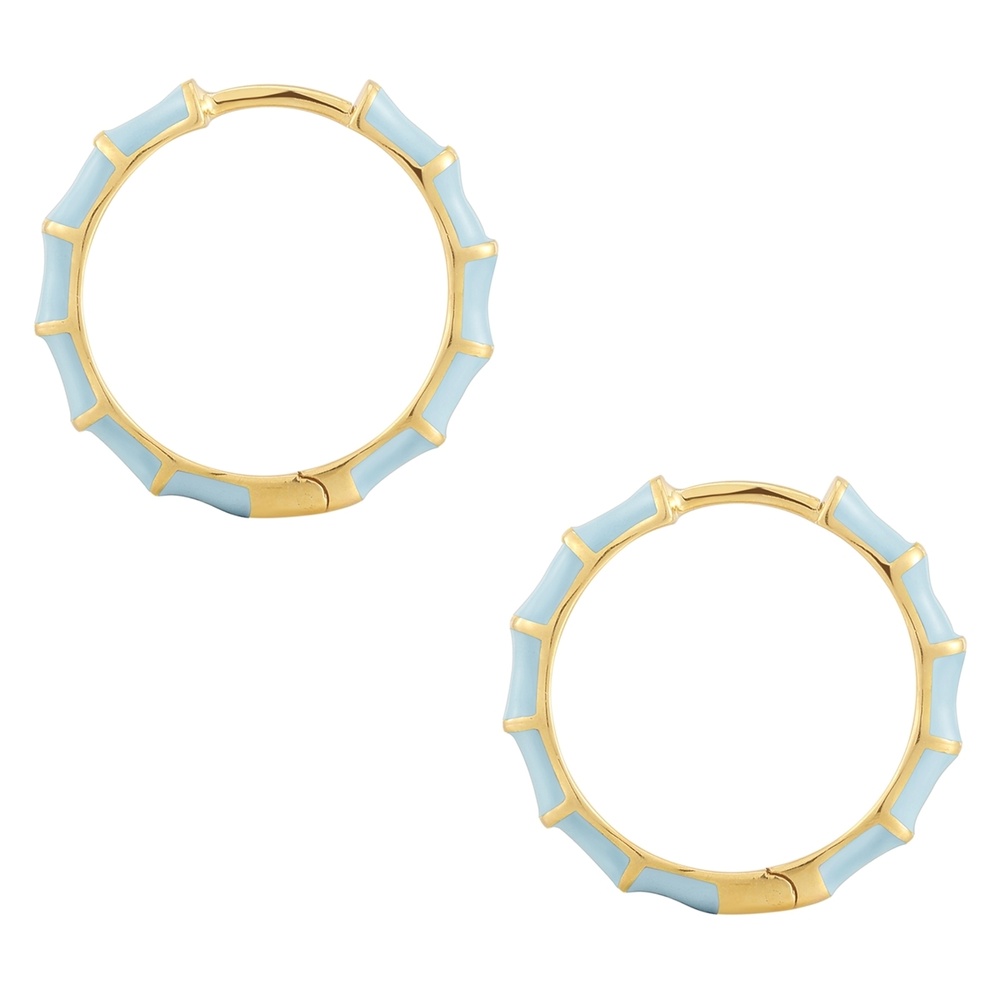Glanzstücke München Boucles doreilles Argent sterling en Or jaune Boucles d'oreilles