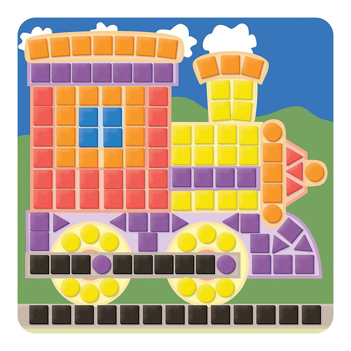 My First Sticky Mosaics Fahrzeuge