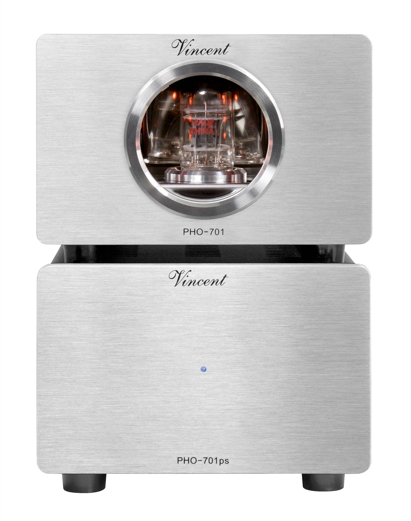Vincent PHO-701 Vorverstärker (Highend Röhren-Vorstufe für MM und MC mit USB-Ausgang)