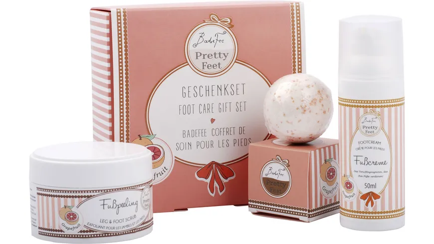 BadeFee Fusspflege Geschenkpackung