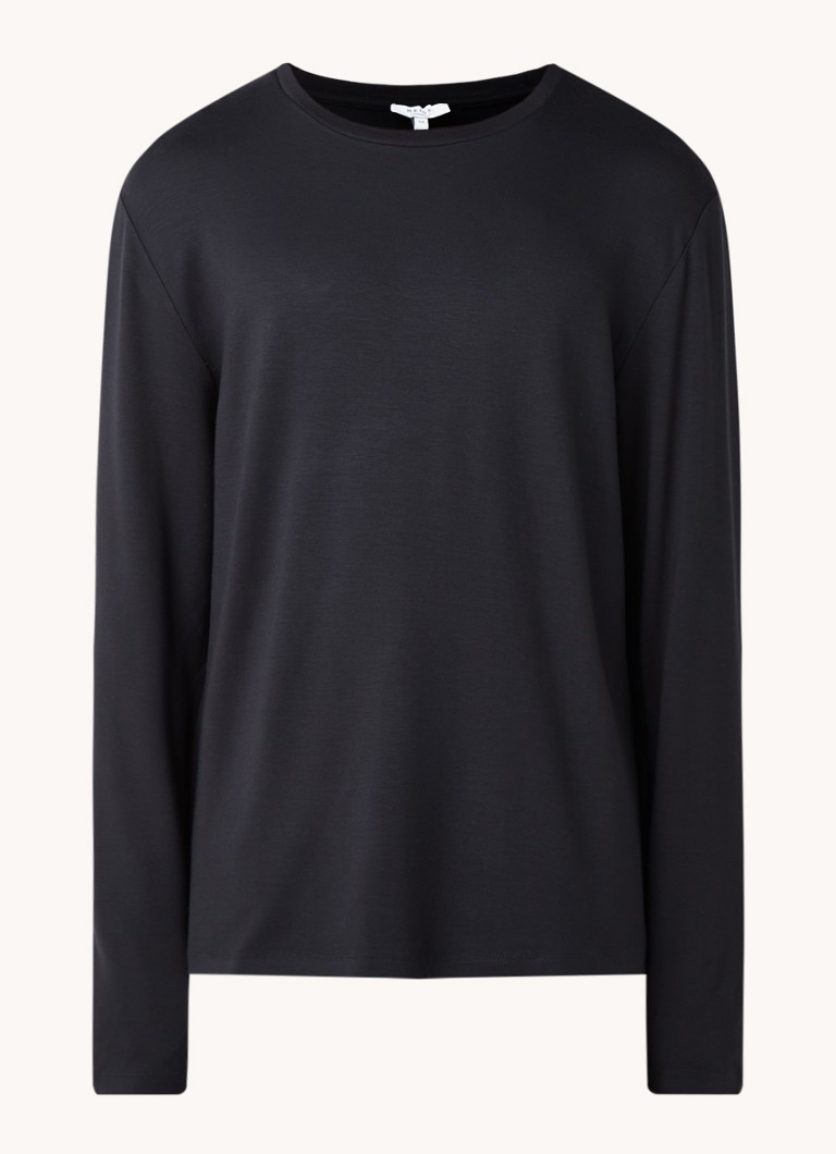 Reiss Armstrong long-sleeved shirt with round neck