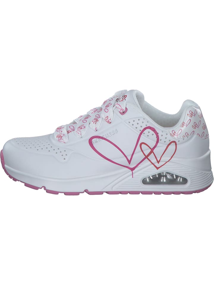 Skechers Schnürschuhe in white günstig kaufen