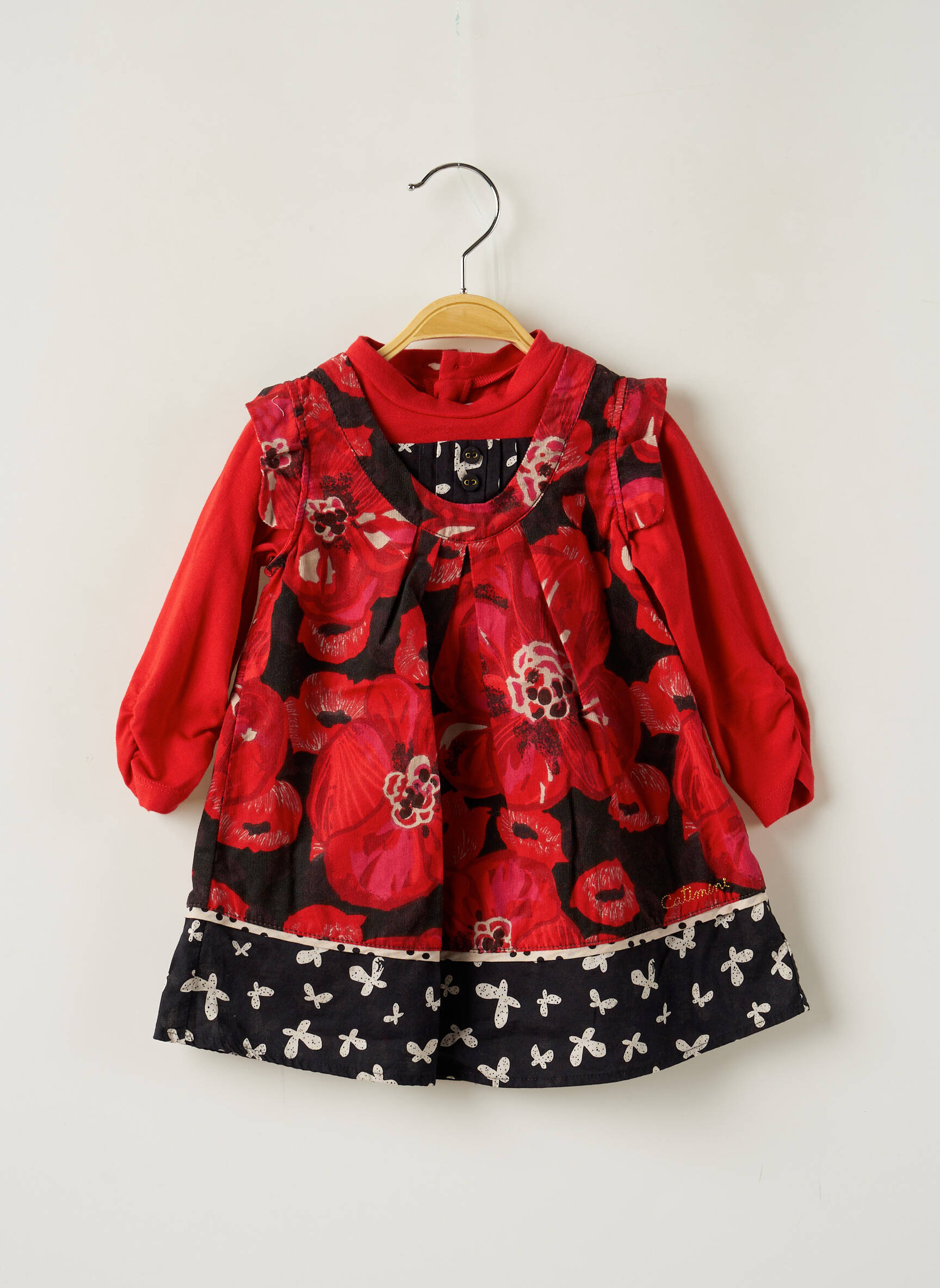 Catimini Robes Mi Longues Fille couleur rouge