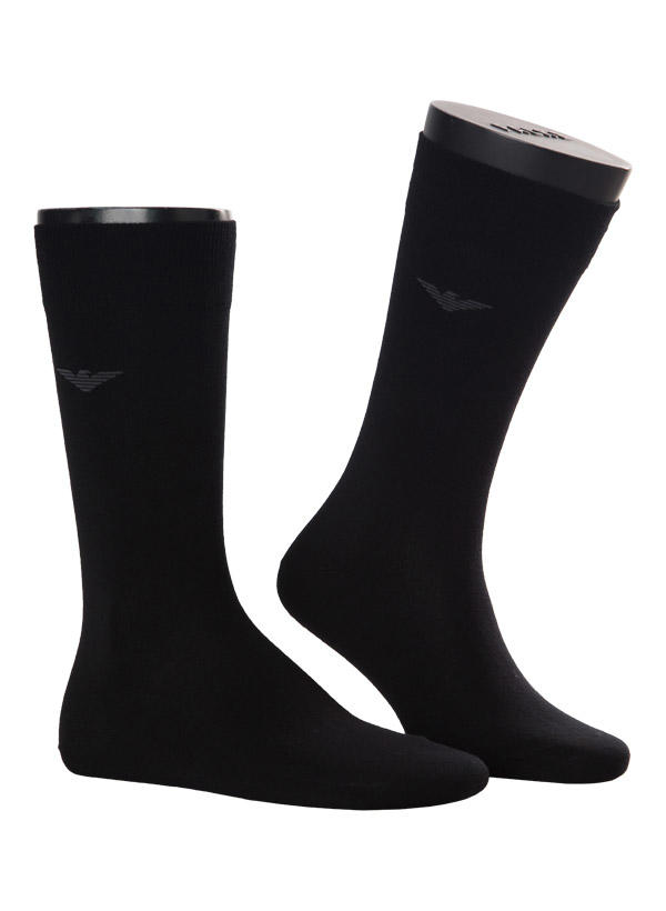 EMPORIO ARMANI, Set, Trunk   Socken, schwarz-graphit
