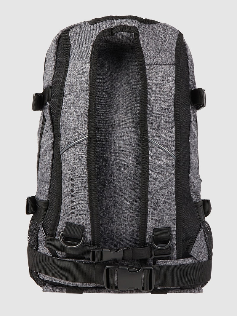 Rucksack in Melange-Optik Modell 'Louis' in dunkelgrau meliert