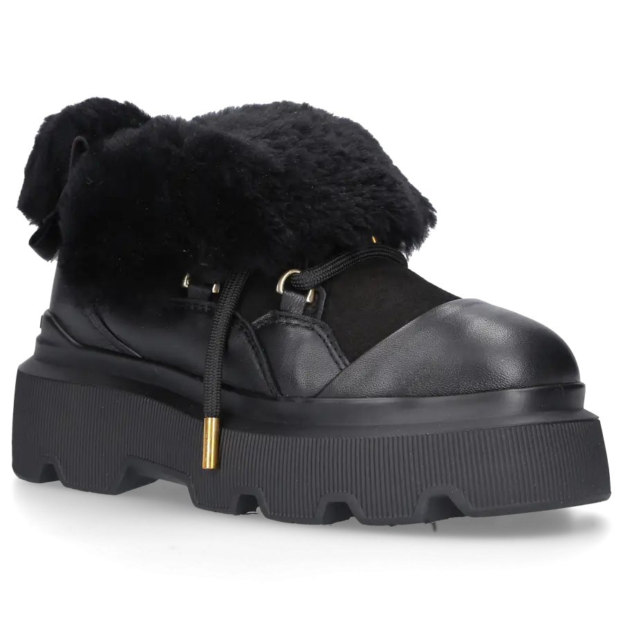 INUIKII - Stiefeletten 70202-112 gefüttert - schwarz