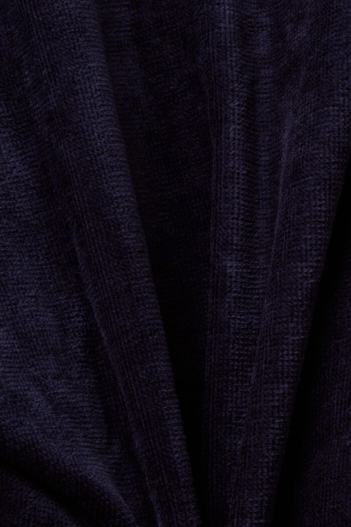Velours-Bademantel, 100% Baumwolle