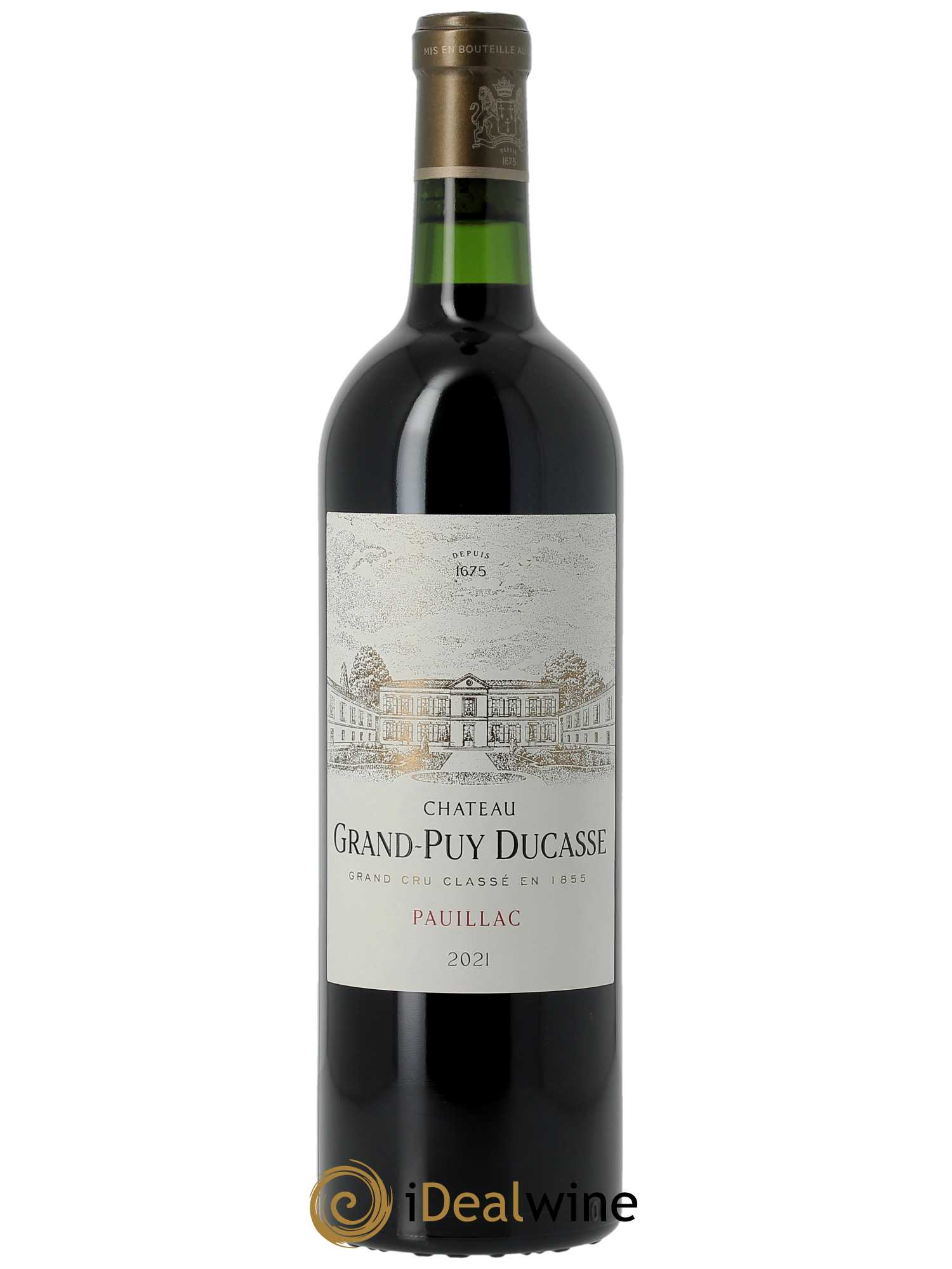 Château Grand Puy Ducasse 5ème Grand Cru Classé (CBO à partir de 6 bts) 2021 - Lot de 1 Bouteille