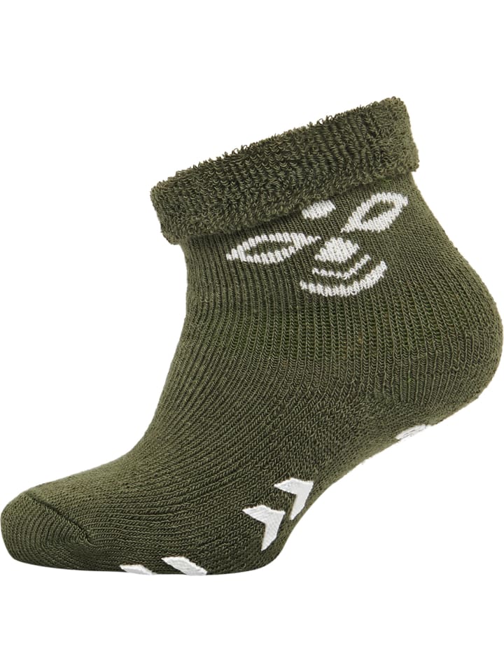Hummel Hummel Long Socken Snubbie S Kinder in BLACK/OLIVE NIGHT günstig kaufen