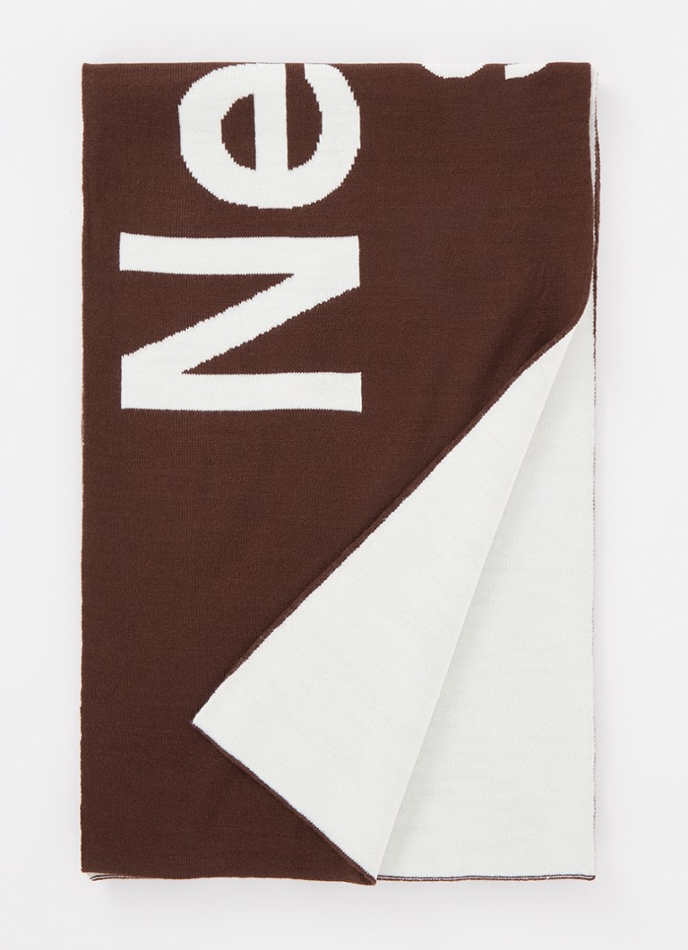 Novo udruženje surfera u Amsterdamu Fino pleteni šal s logom 205 x 35 cm