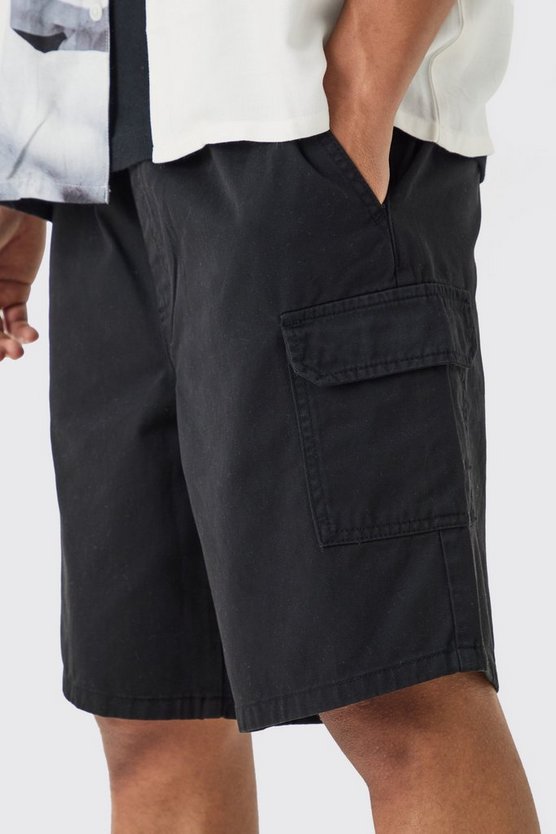 Lockere Cargo-Shorts