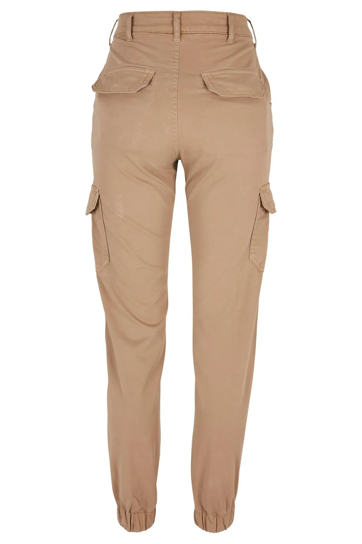 Urban Classics  Damen Cargohose mit hoher Taille für Damen