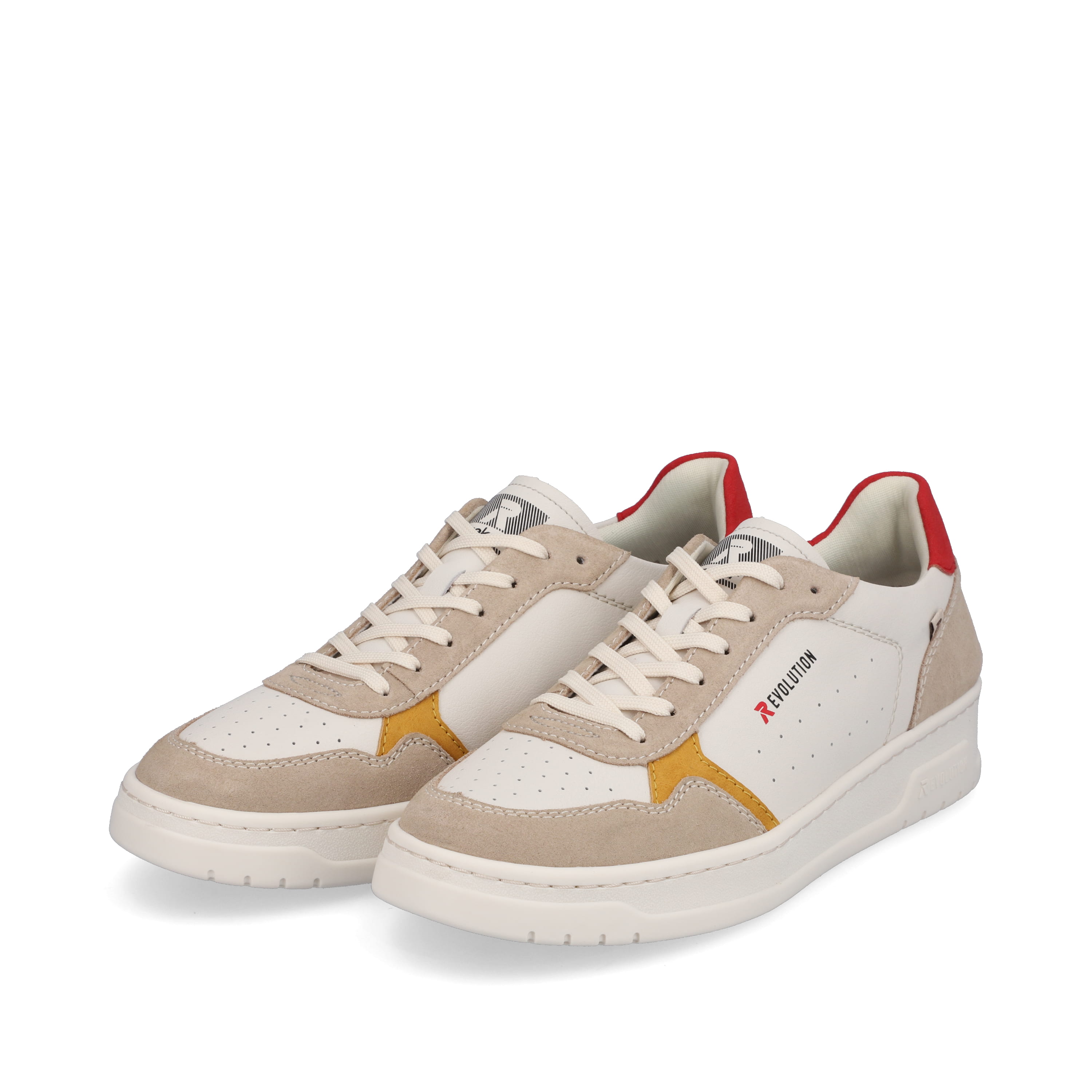Rieker Herren Sneaker Low vanilla-white clay-beige