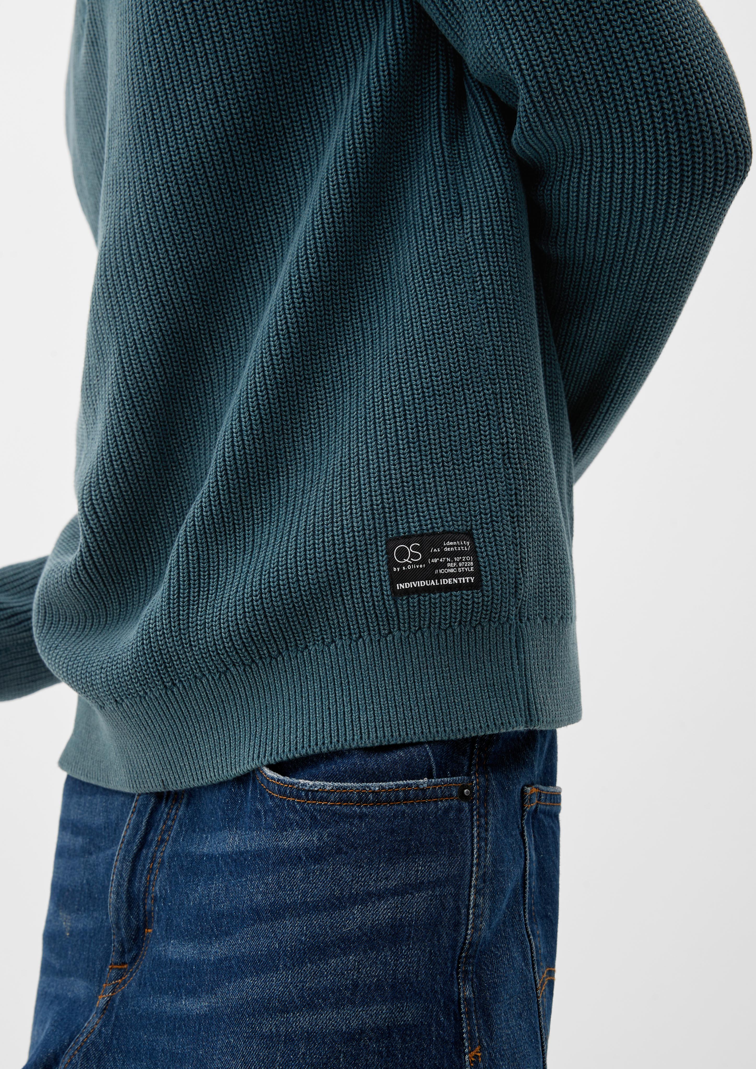 Pullover mit Troyer-Kragen  2118699-6985