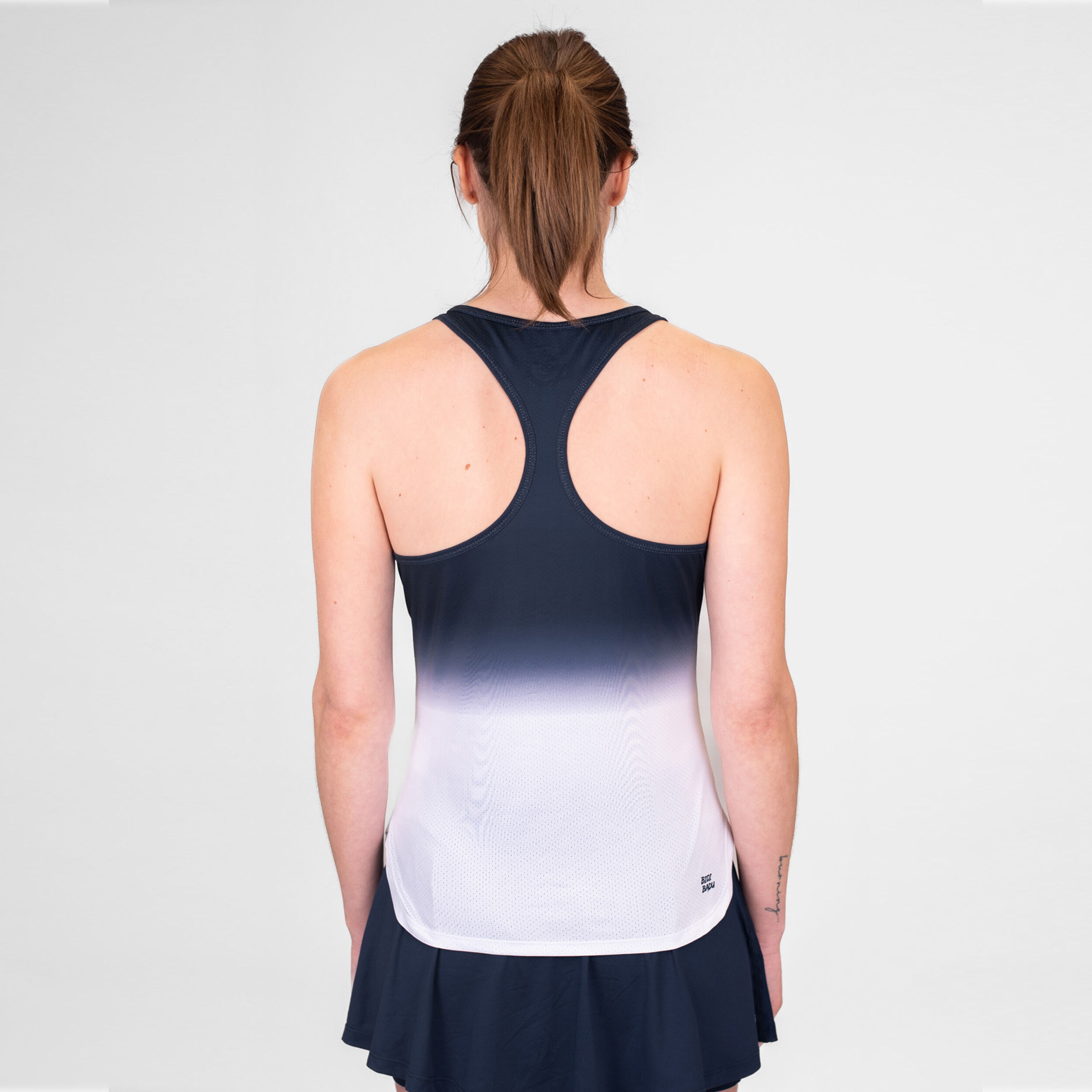 Crew Gradiant Tank-Top Damen - Dunkelblau, Weiß
