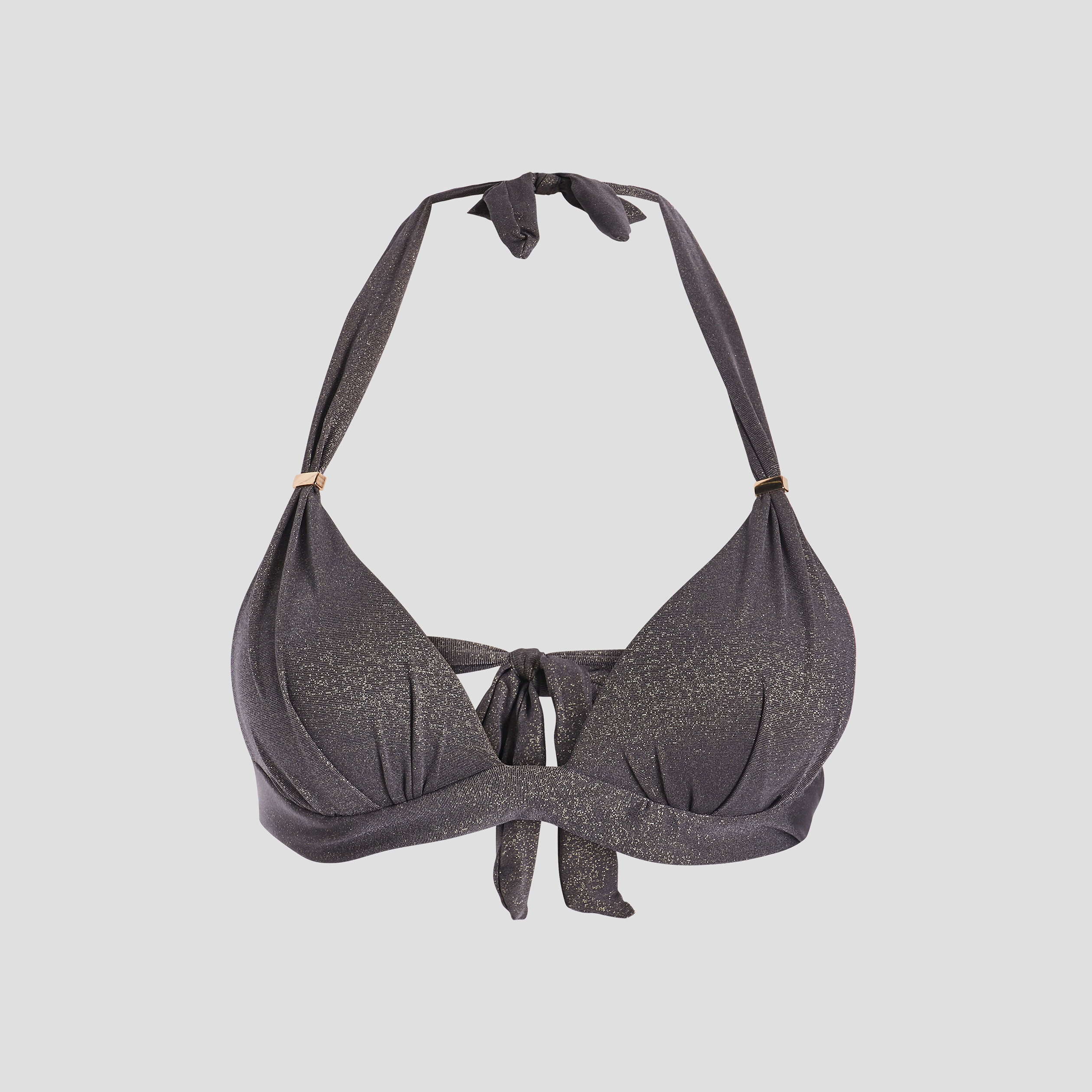 Haut de maillot de bain vert kaki femme | La Halle