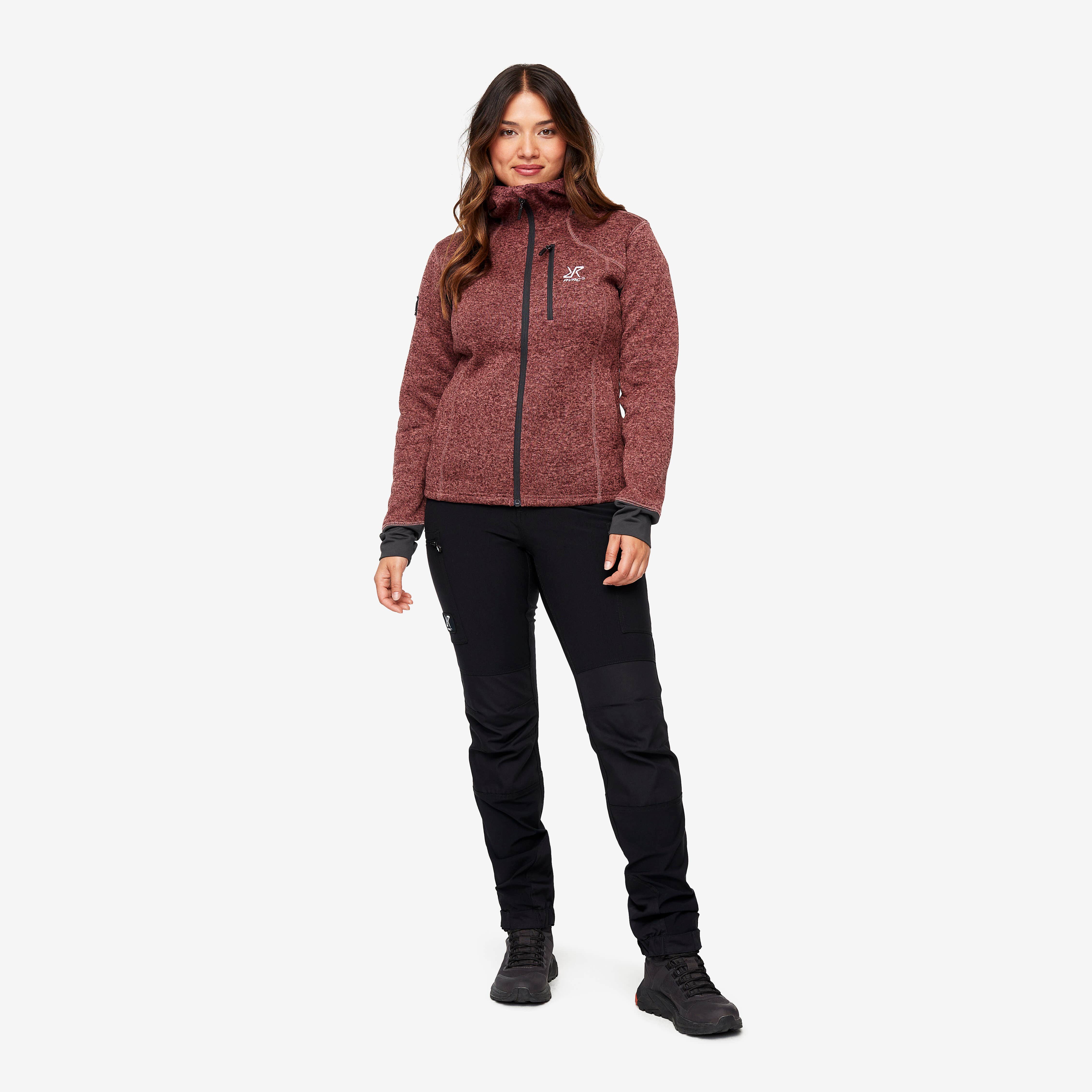 Fusion Hoodie Femme Dark Vintage Rose