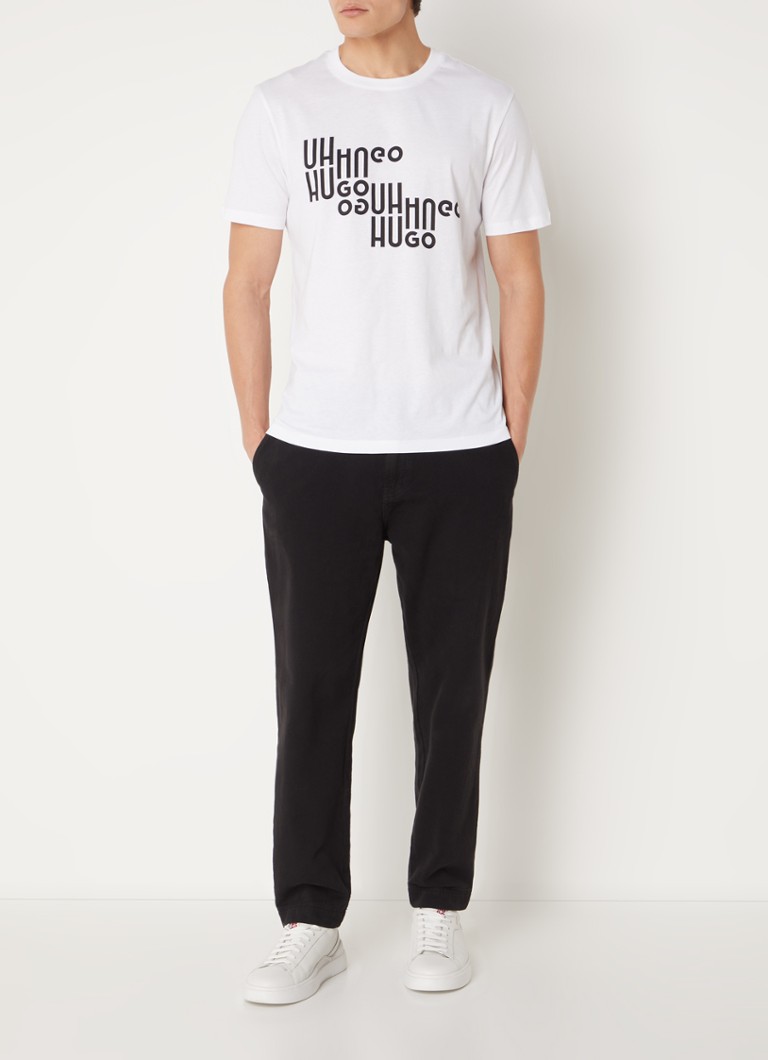 Koszulka HUGO BOSS Davalon z nadrukowanym logo