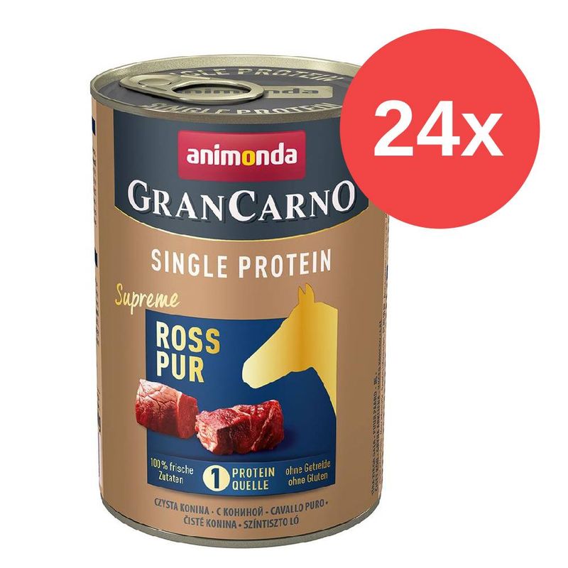 animonda GranCarno Adult Single Protein Supreme 24 x 400 g