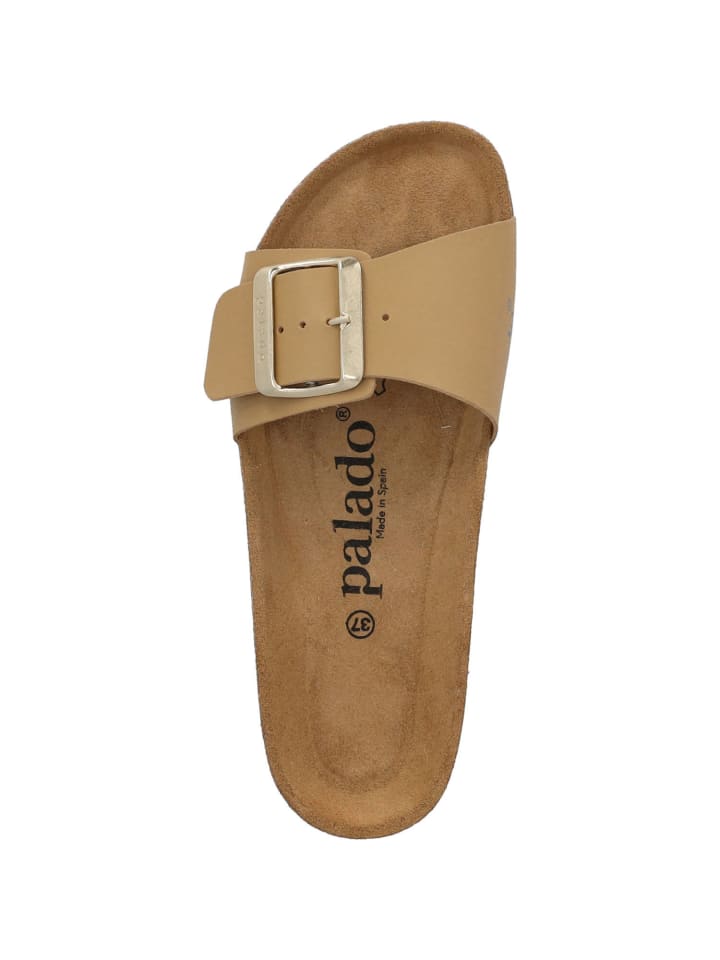 palado Pantoletten in hellbraun günstig kaufen