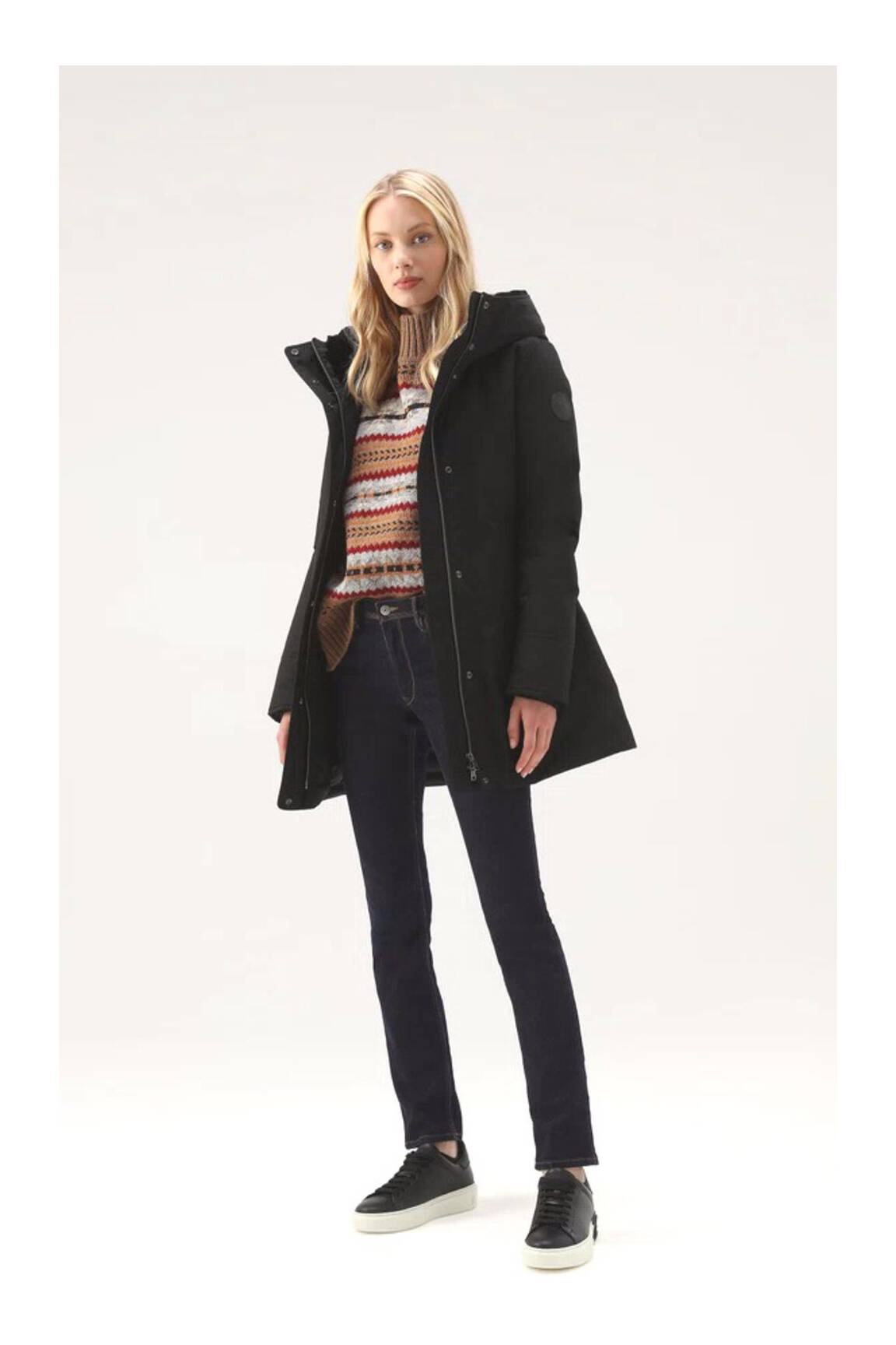 Woolrich Parkas Femme couleur noir