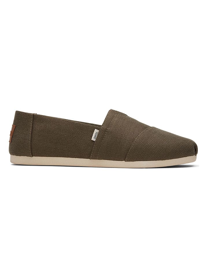 TOMS Espadrilles in Khaki günstig kaufen