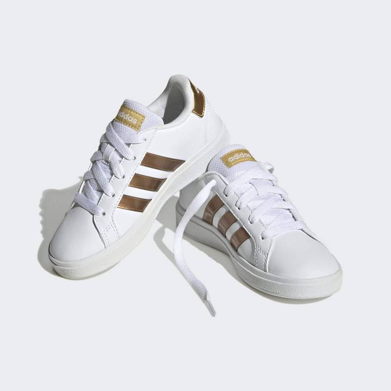 adidas Grand Court Sustainable Lace Schuh Sneaker Kinder