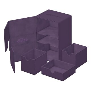 Ultimate Guard Twin Flip`n`Tray 160+ XenoSkin Monocolor - Violett