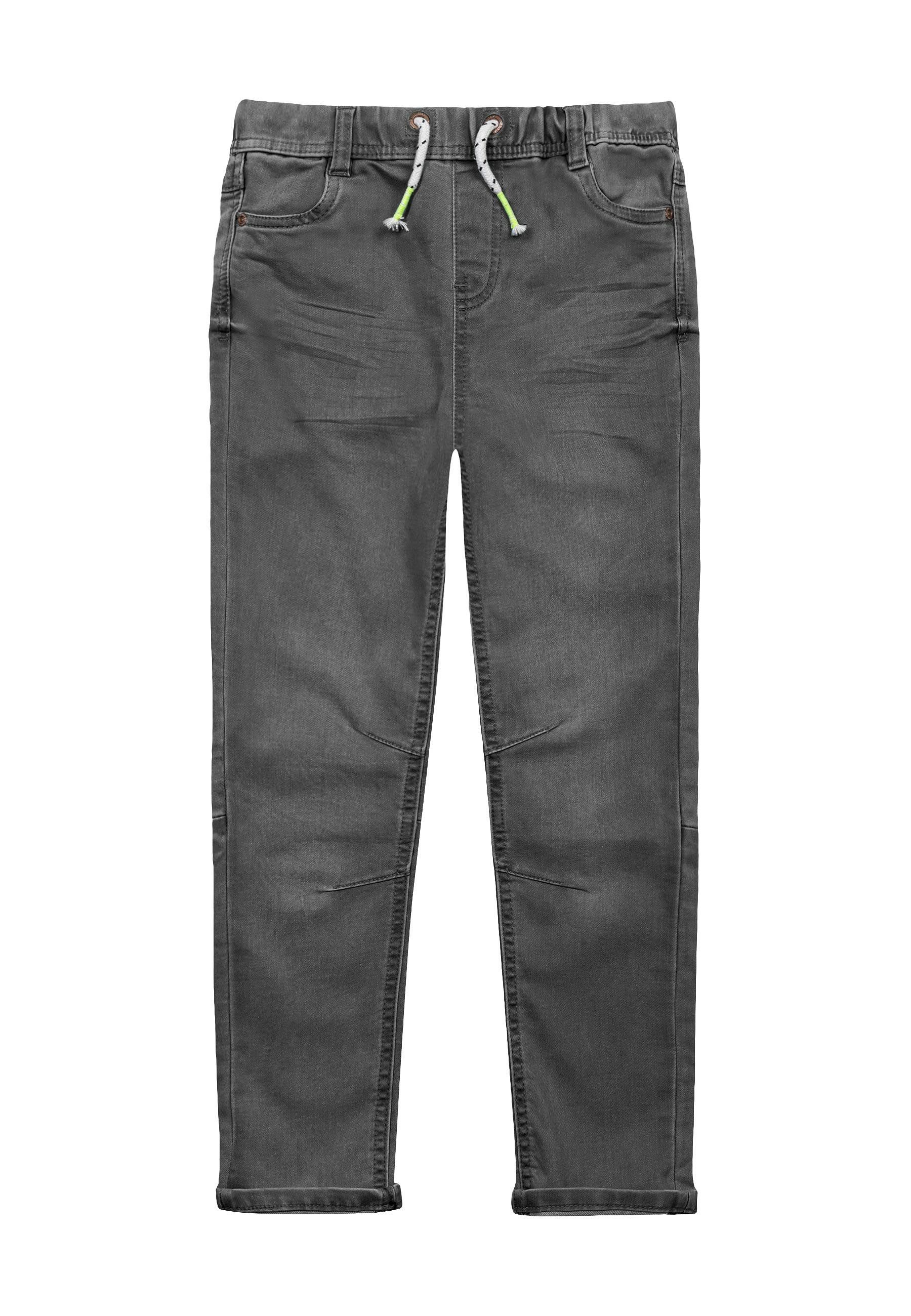 MINOTI Regular-fit-Jeans Gestrickte Denim-Jeans (1y-14y)