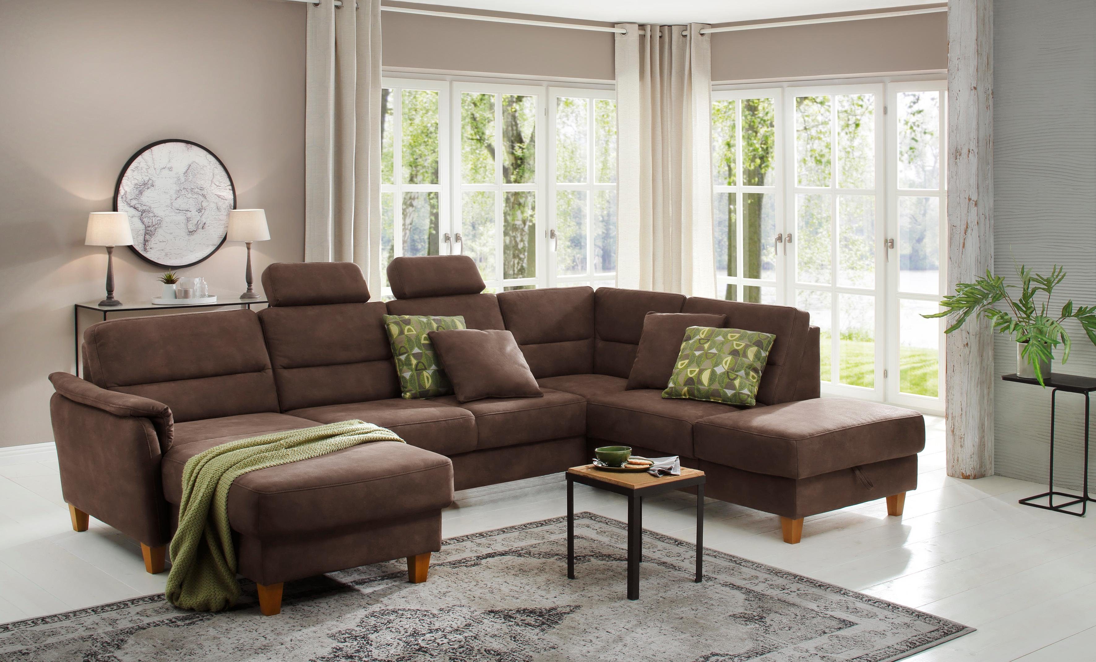 Home affaire Sofakissen Palmera, (Set, 2 St), 2 Kissen im Set