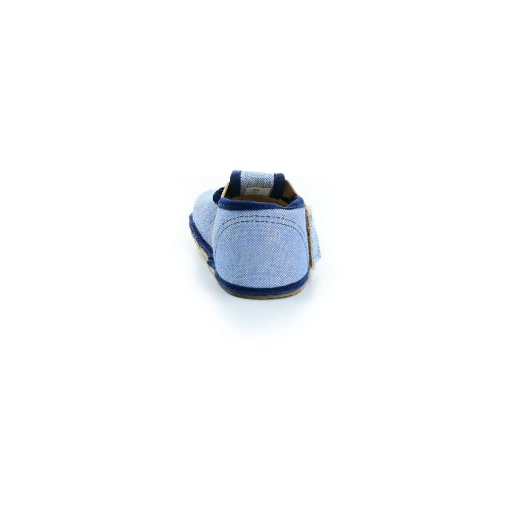 Pegres BF01 Blau Barfußhauschuhe