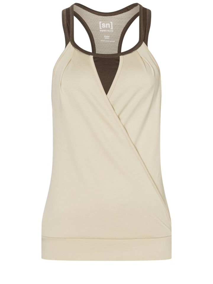 super.natural Merino Tanktop W LIQUID FLOW TANK in dark günstig kaufen
