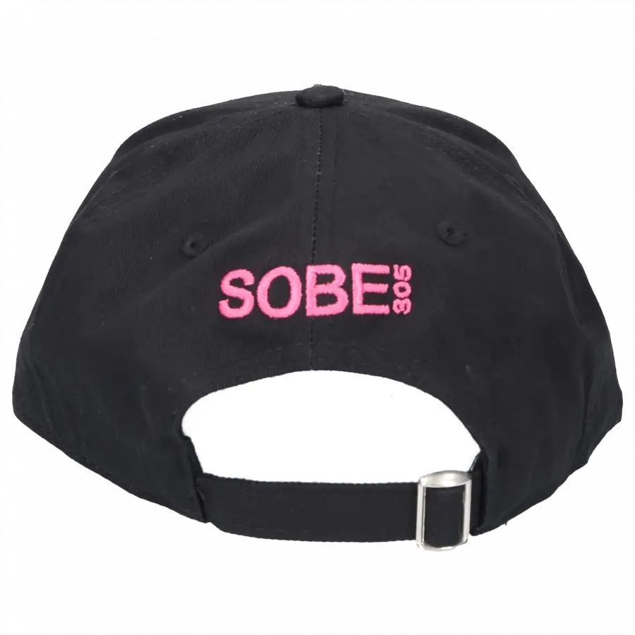 305 SOBE - Sneaker low + Snapback Cap 305 SOBE FAMILIA Veloursleder - pink
