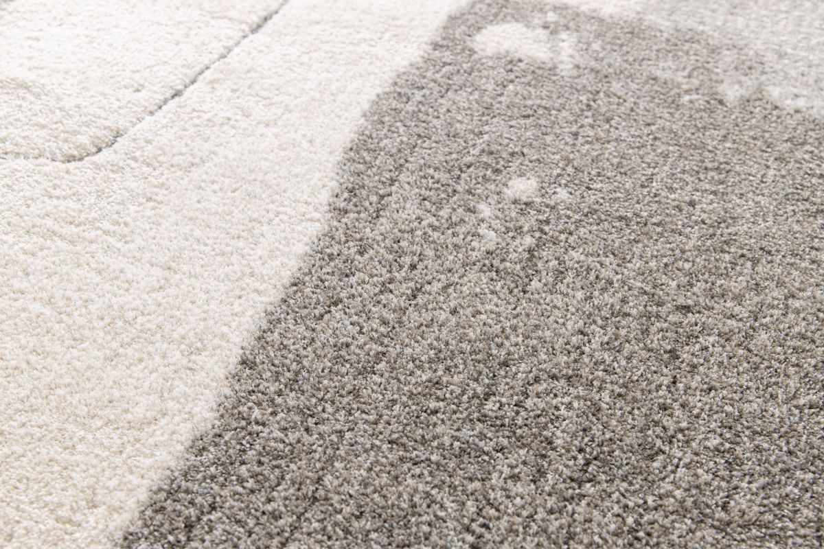 Webteppich Dune Grau Beige Braun 80 x 150 cm