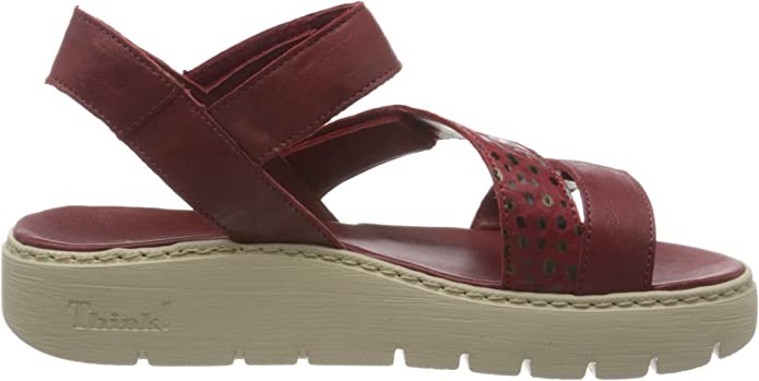 THINK Klassische Sandalen rot