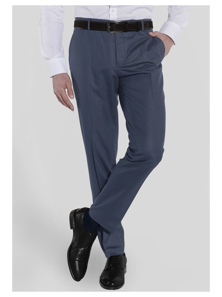 Steffen Klein Anzug SLIM FIT in graublau günstig kaufen