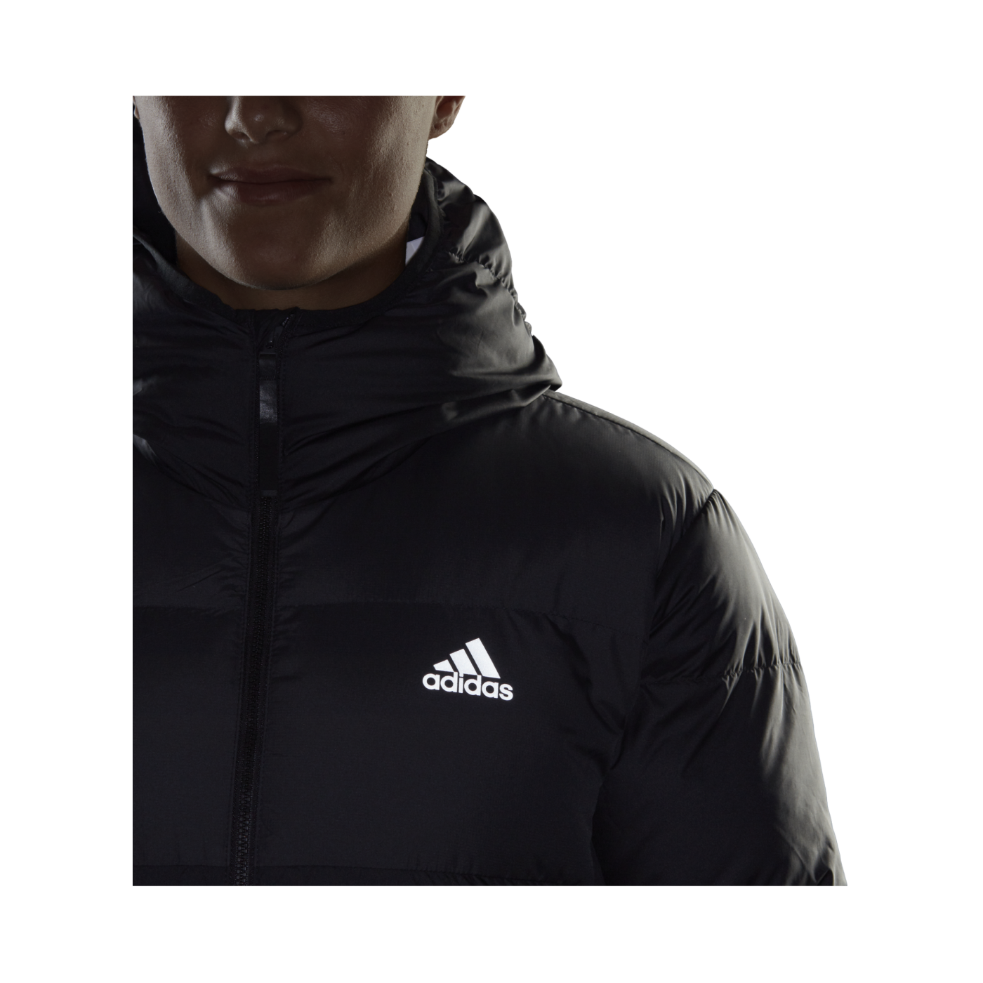 adidas 11.11 Puffer Jacke Damen Schwarz