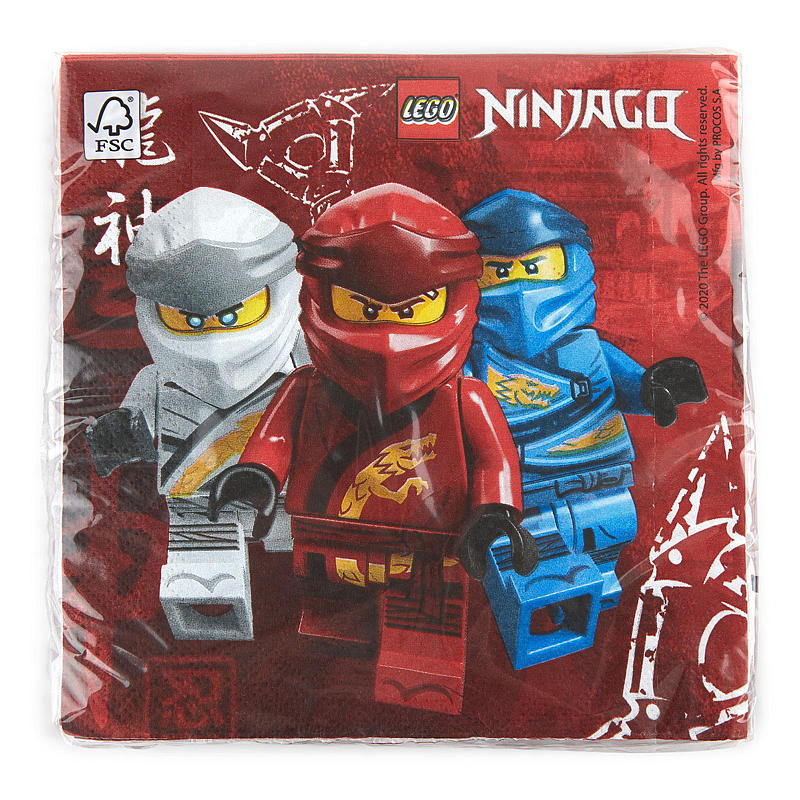 Serviett 20-pk Lego Ninjago