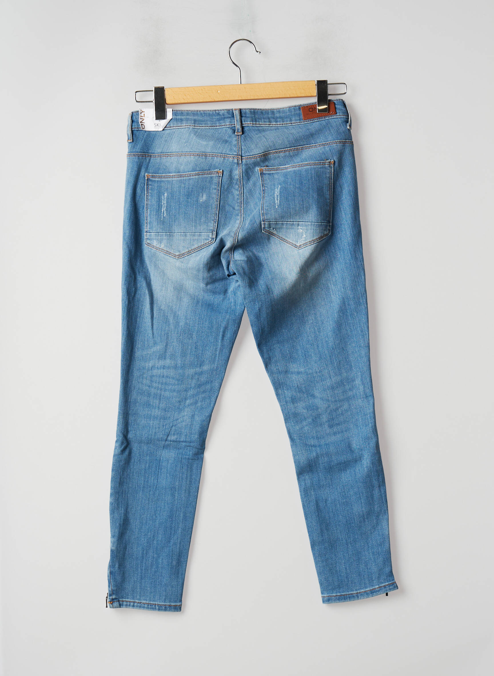 Only Jeans Skinny Femme couleur bleu