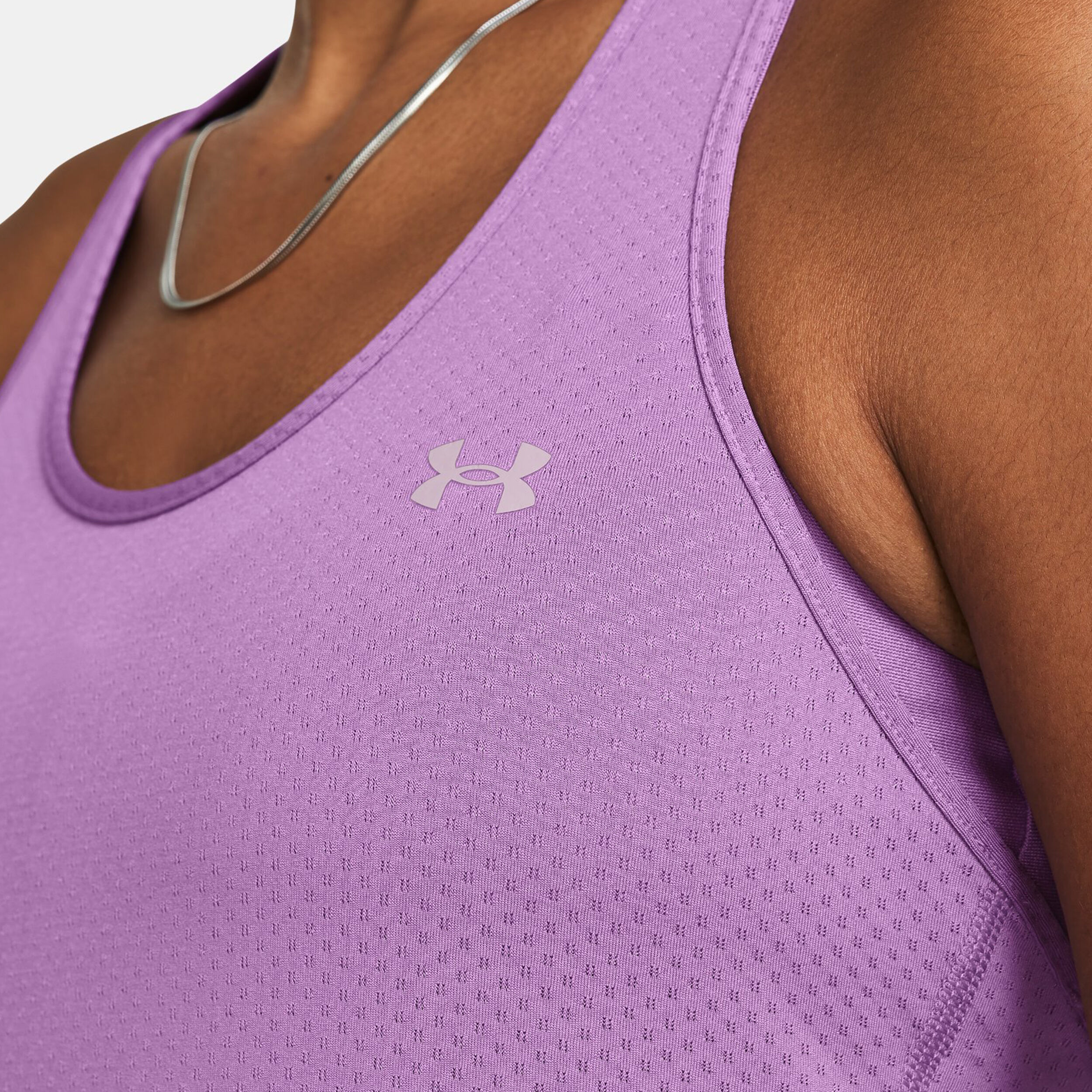 Tech Mesh Racer Tank-Top Damen - Lila
