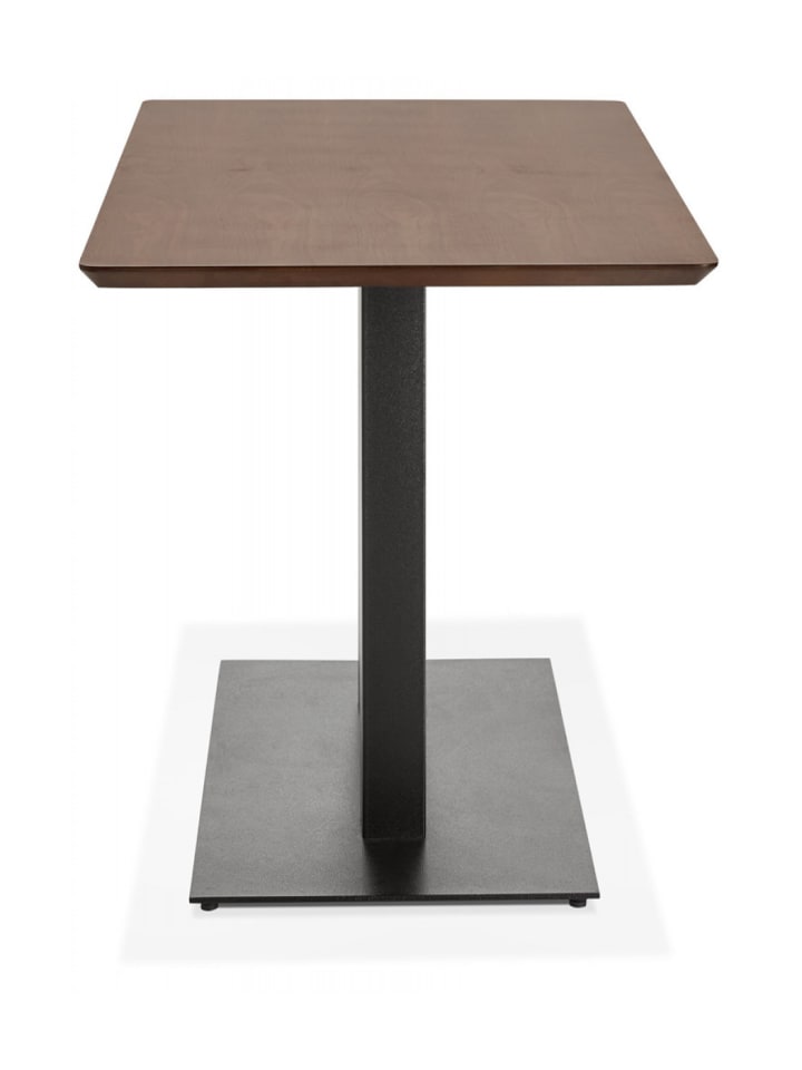 KADIMA DESIGN Esstisch Holz Metall Braun Schwarz | Modern Industrial in Braun günstig kaufen