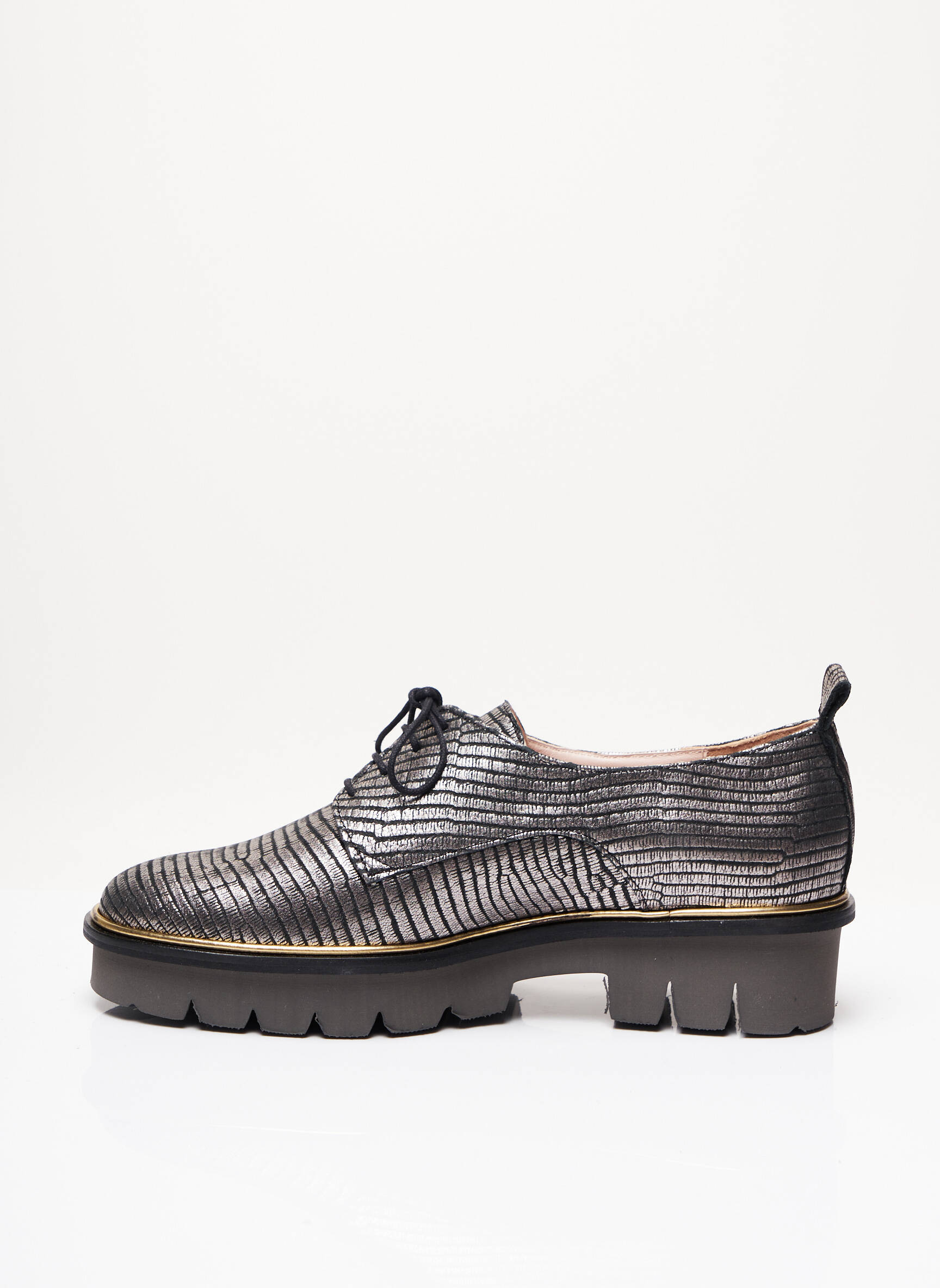 Maurice Manufacture Derby Femme couleur gris