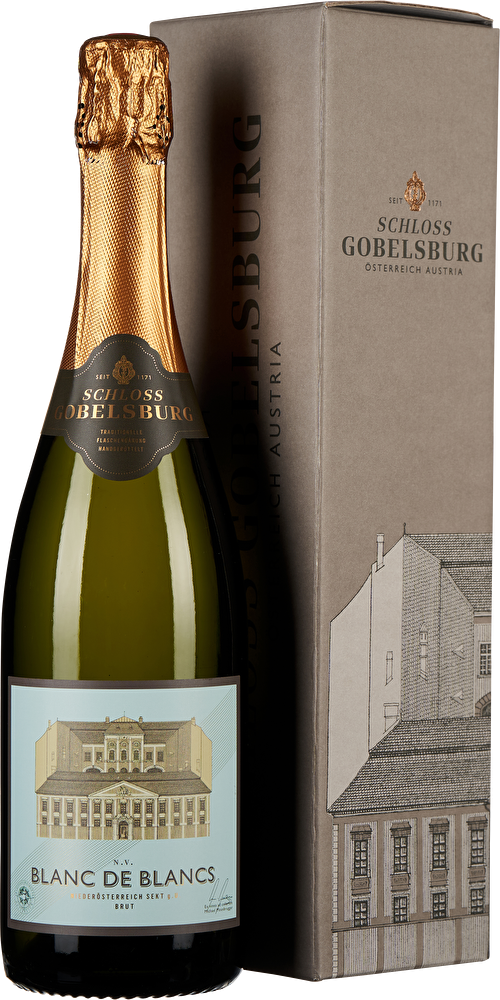 Schloss Gobelsburg Sekt Reserve Brut Blanc de Blancs im Geschenkkarton
