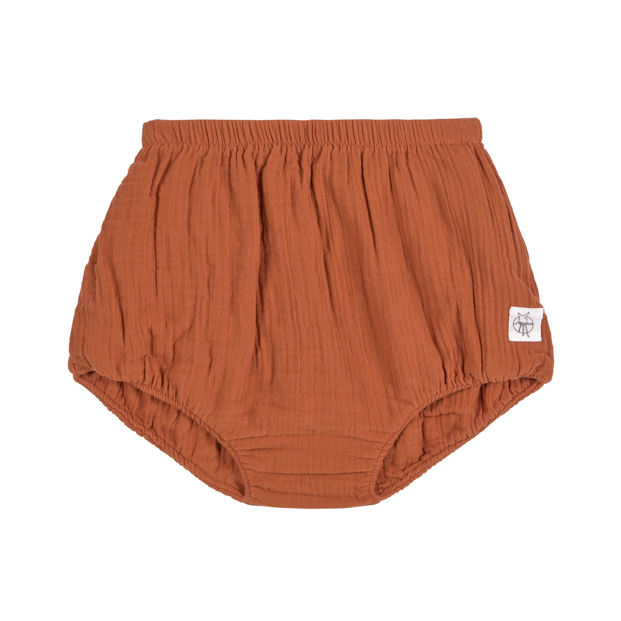 Baby Hose - Bio Baumwolle, Rostrot