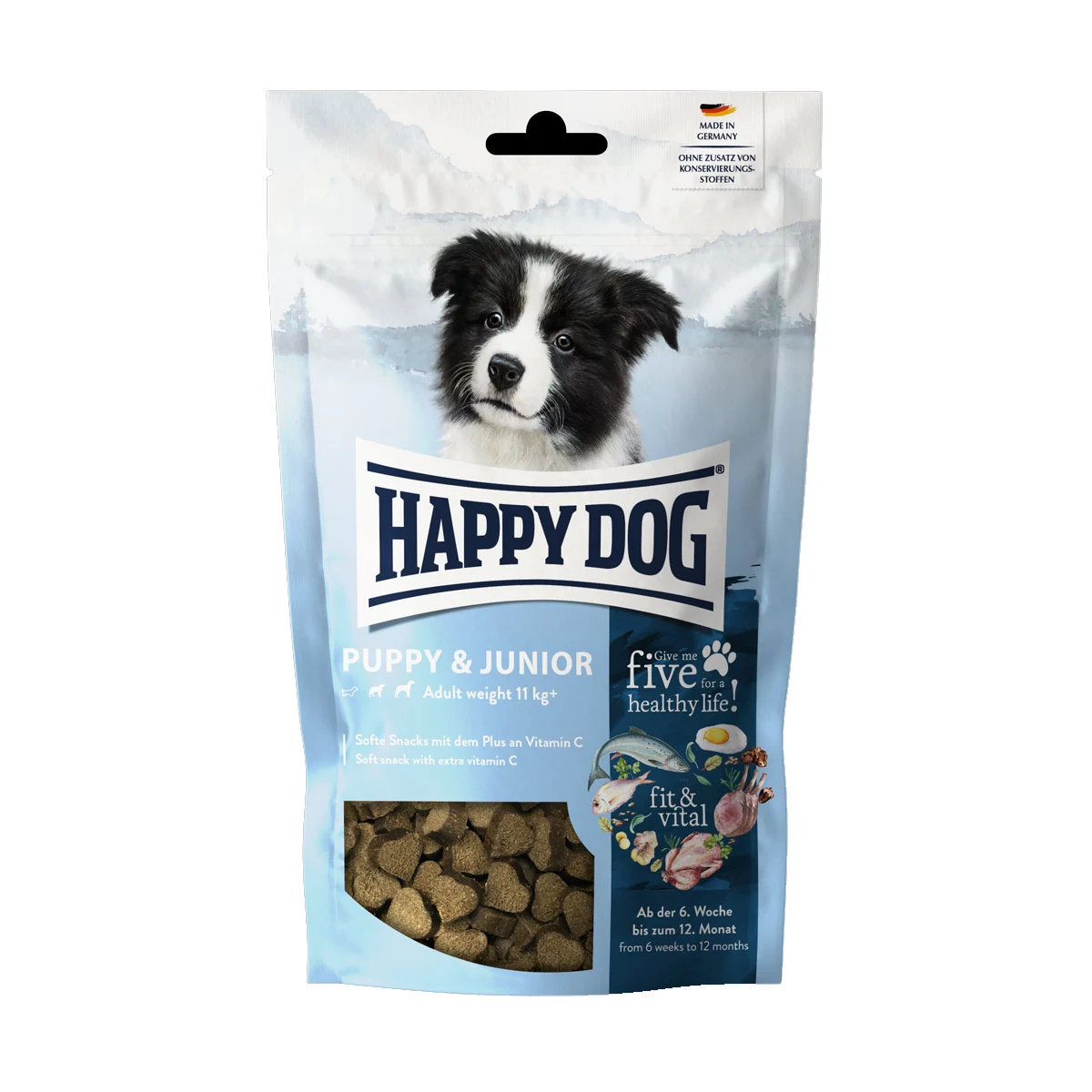Happy Dog Snack fit & vital Puppy & Junior 100g bei ZooRoyal